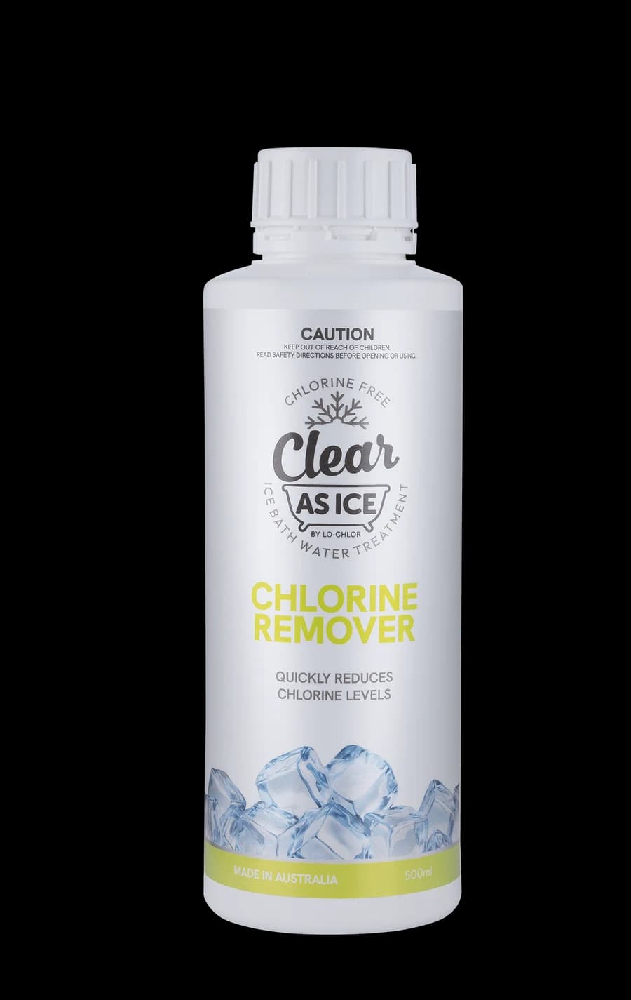 Clear As Ice Chlorine Remover 500ml bottle