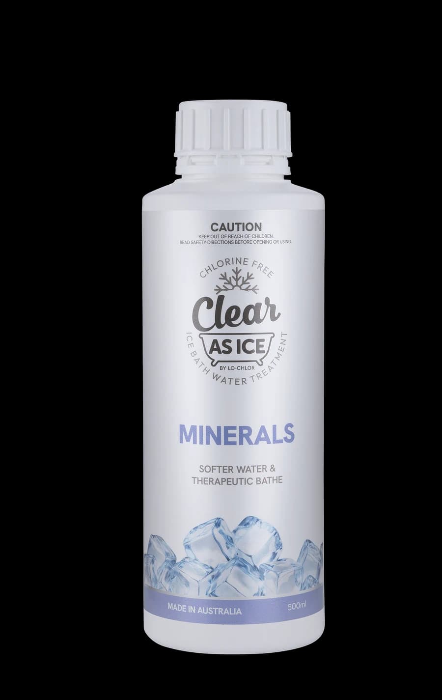 Clear As Ice Minerals 500ml bottle