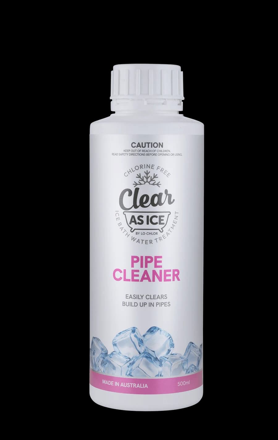 Clear As Ice Pipe Cleaner 500ml bottle