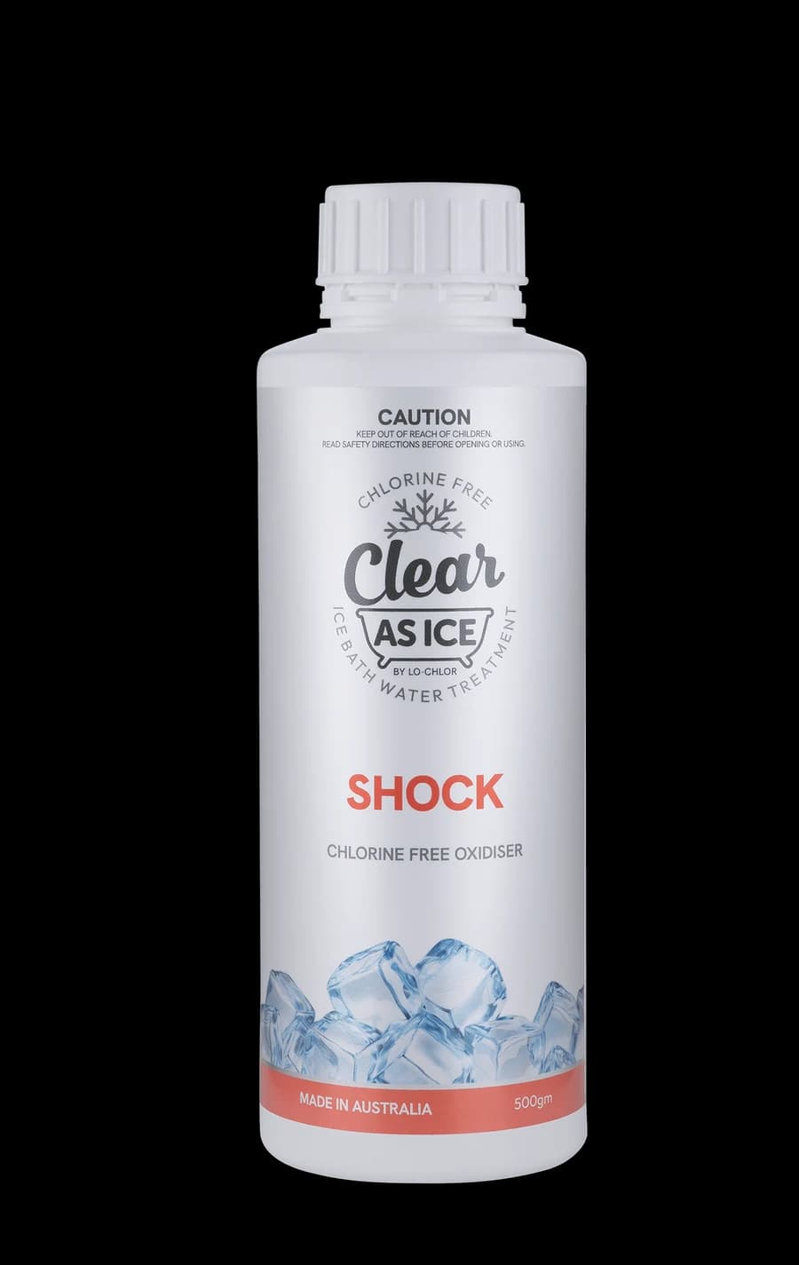 Clear As Ice Shock 500g bottle